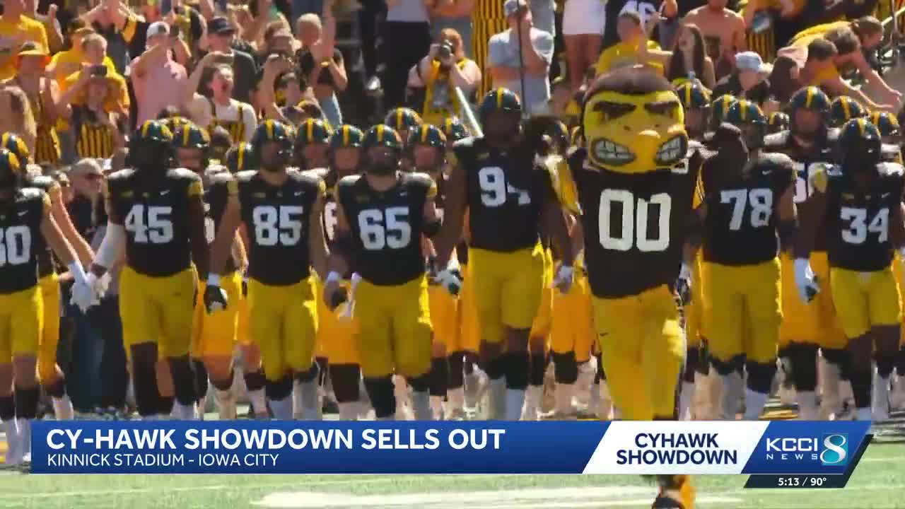 Cy-Hawk rivalry game at Kinnick Stadium sells out in hours