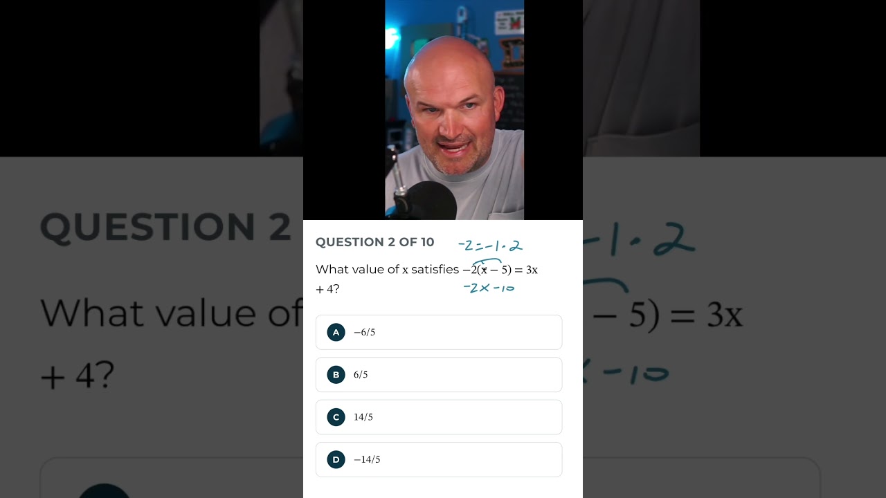 Watch your negatives or fail #satprep #mathhelp #satmath