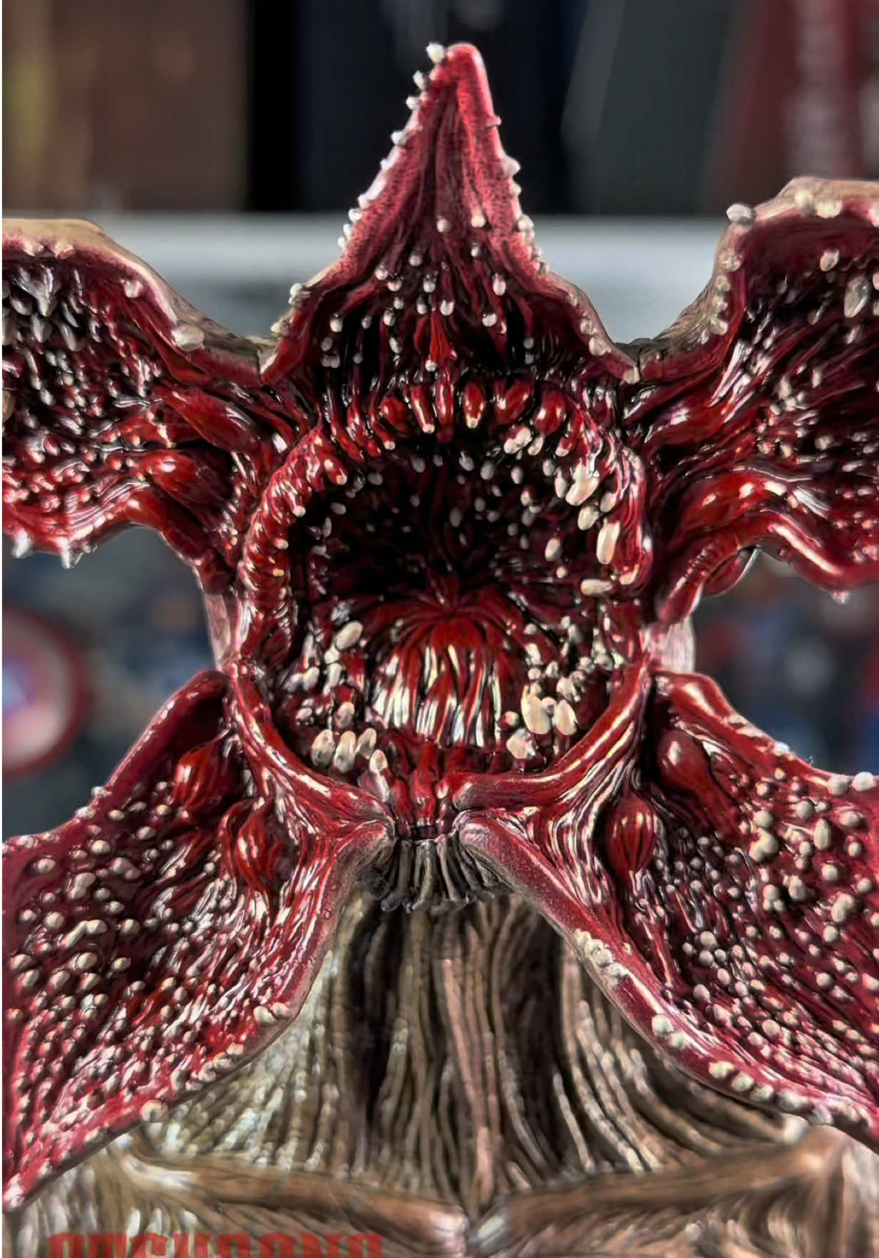 ThreeZero Demogorgon figure detailed check ASMR