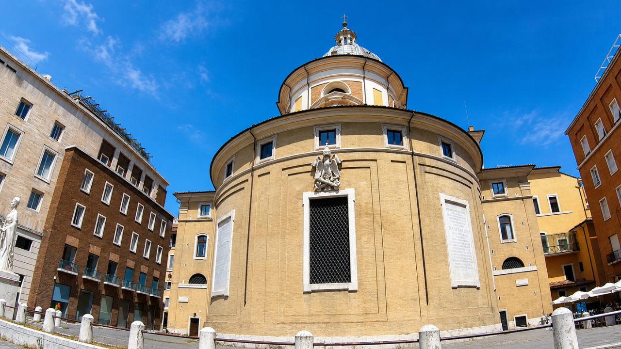 Rome Spanish Steps and historic center walking tour (4K)