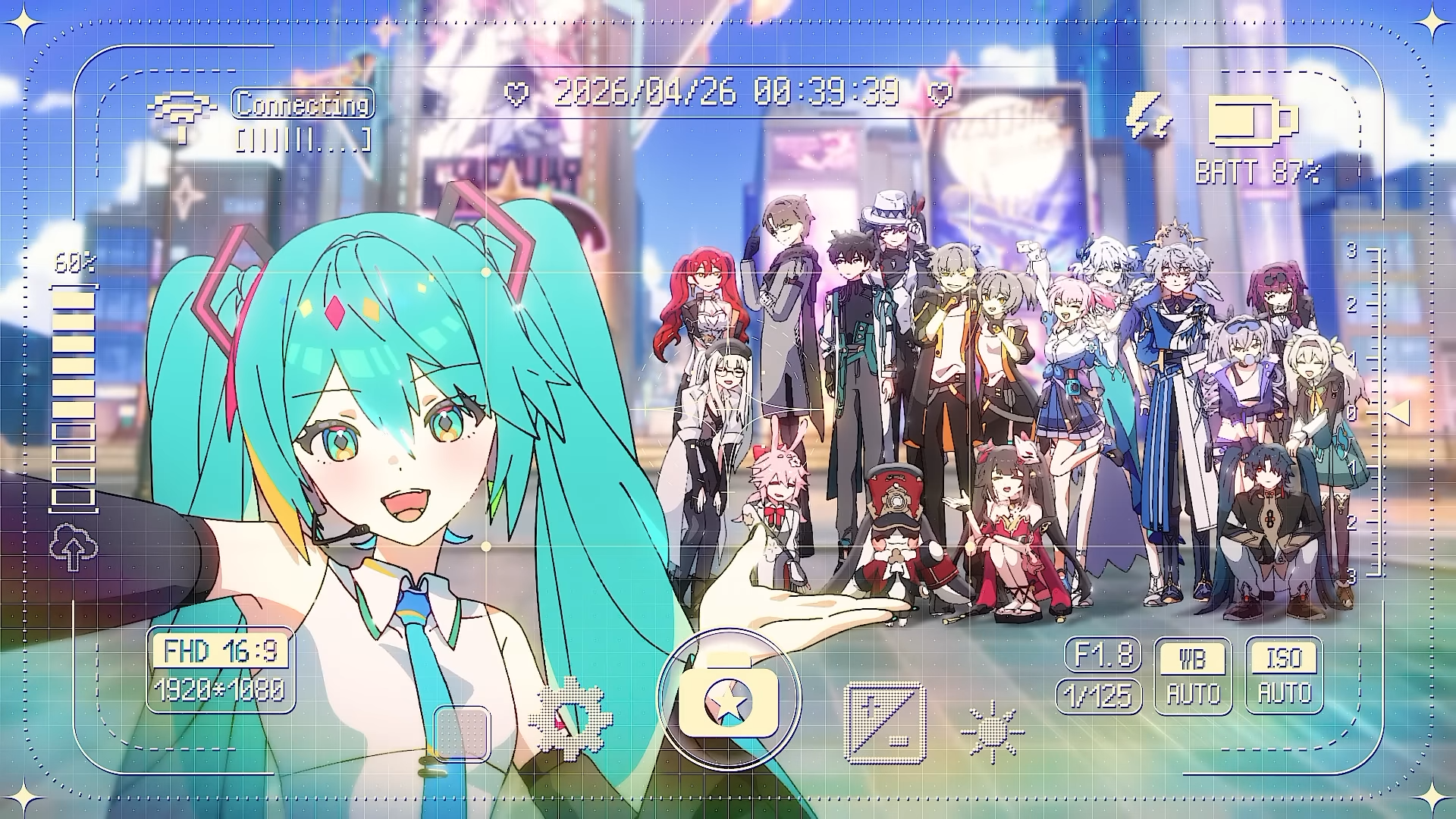 Hatsune Miku Star Rail promo