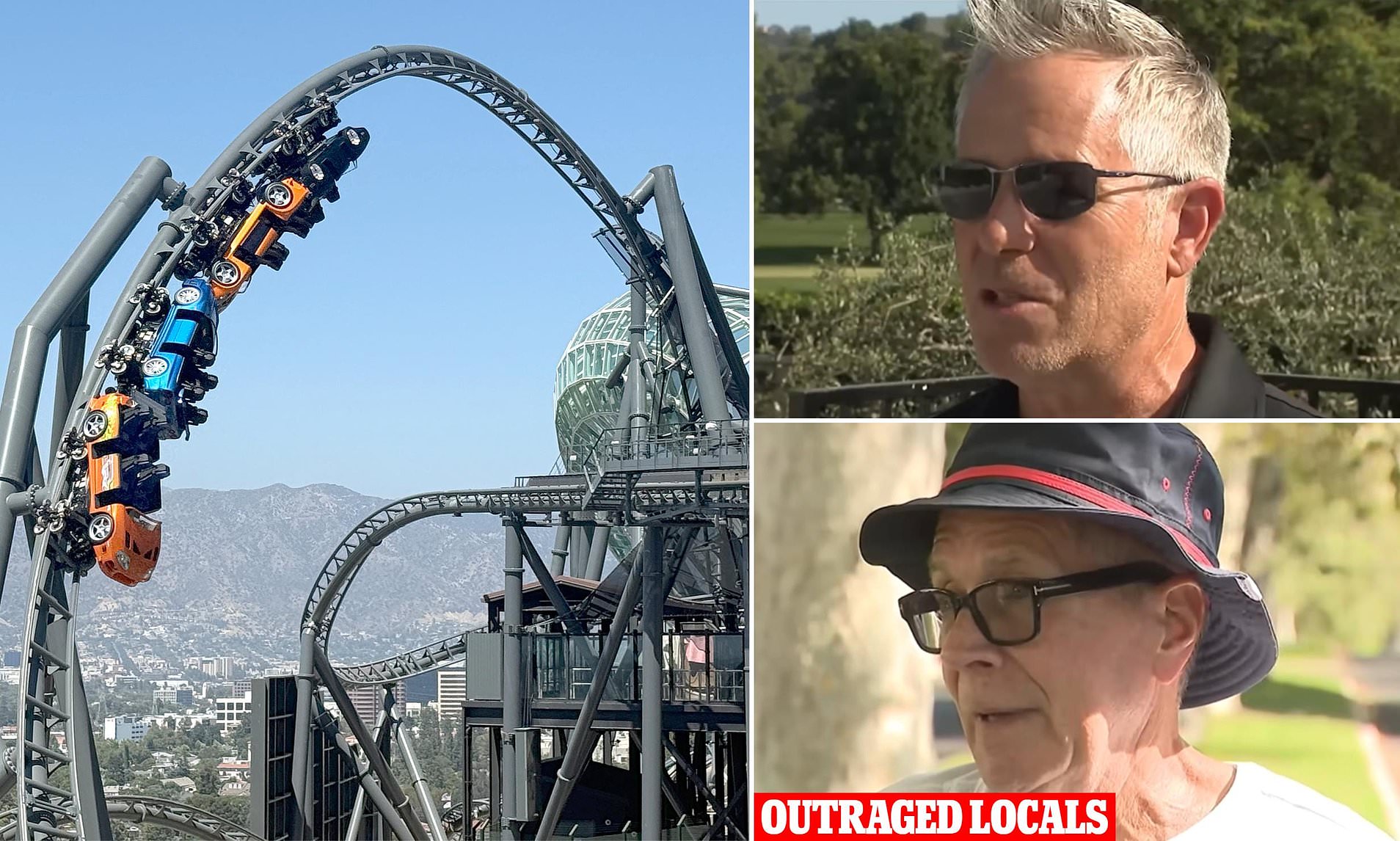 Neighbors near Universal Studios outraged by noise coming from new Fast and Furious rollercoaster