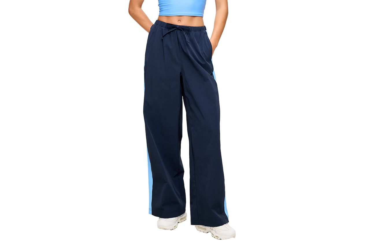 High-Waisted TrekTech Lightweight Woven Active Pants