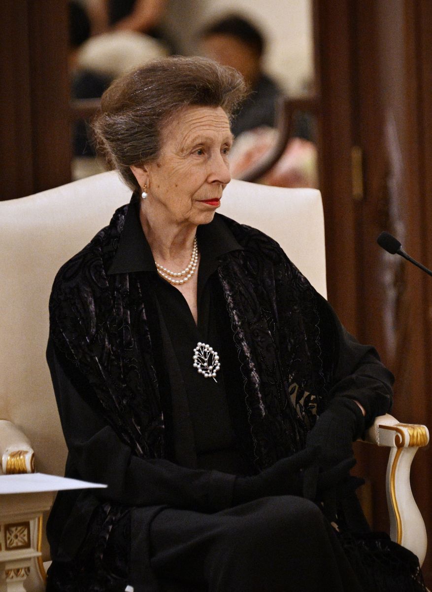Princess Anne's elegant pearl jewelry drew comparisons to the timeless style favored by Queen Elizabeth II.