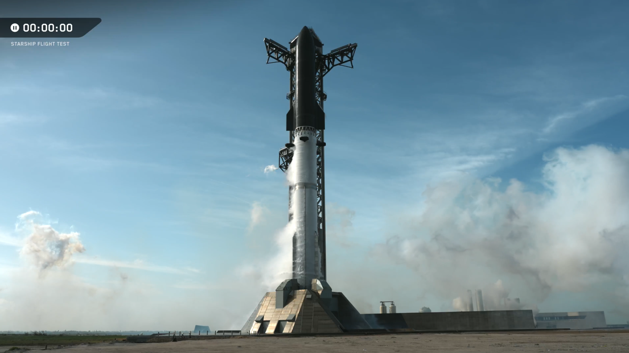 SpaceX's Starship flight 13 test launch aborts at last second (video)