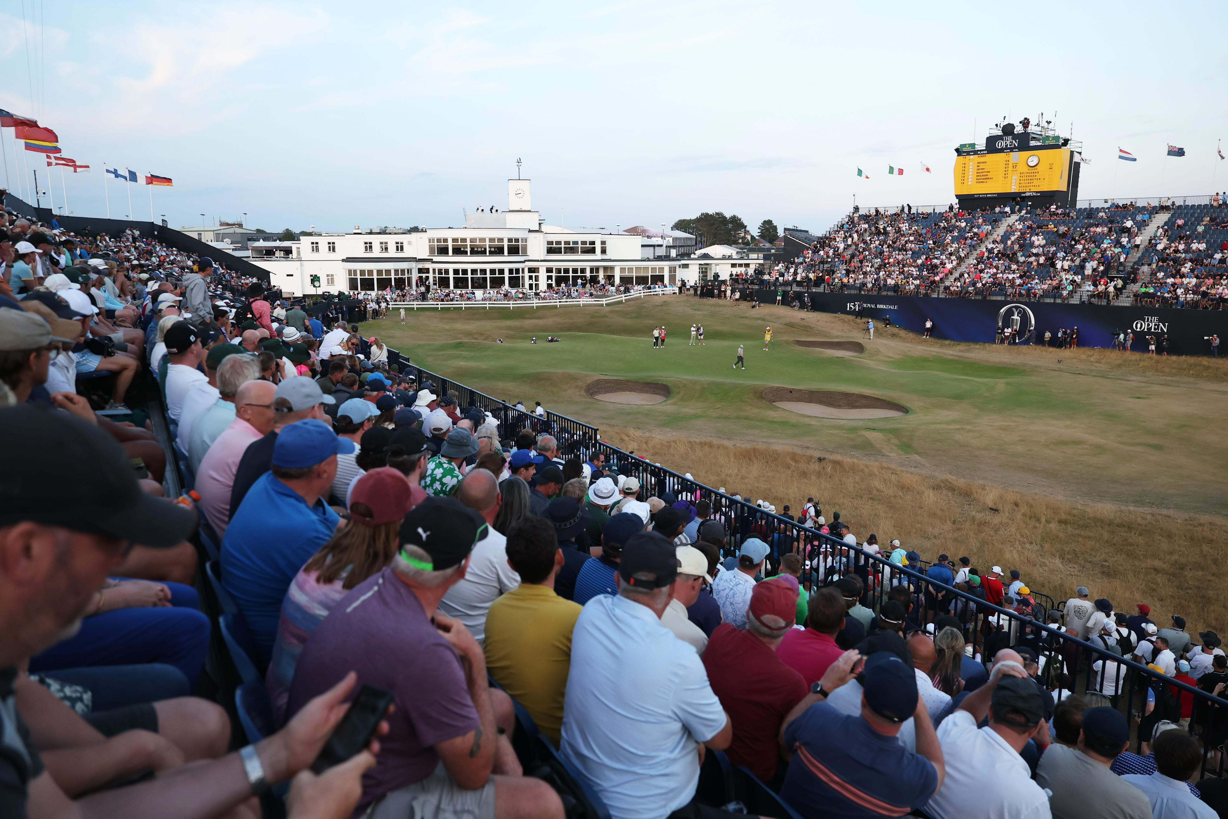 The Open 2026 leaderboard, round 1 highlights, a surprise leader at ...