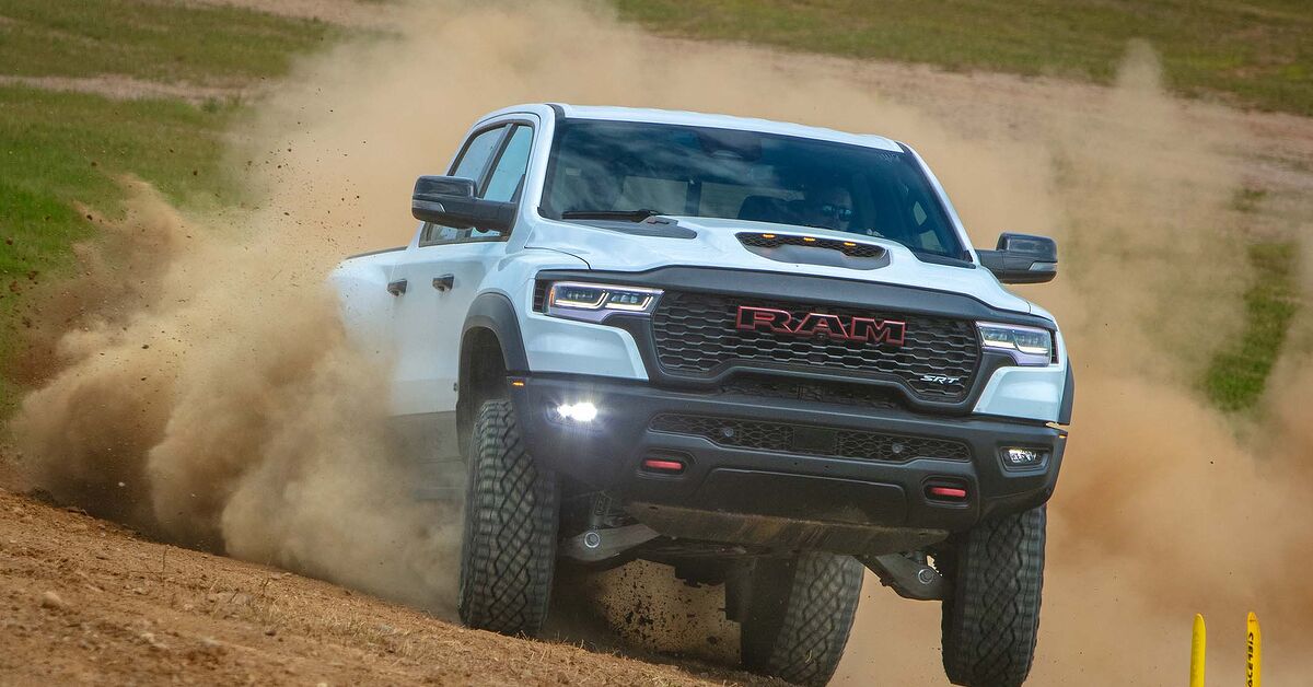 2027 Ram 1500 TRX SRT first drive review: Roaring back