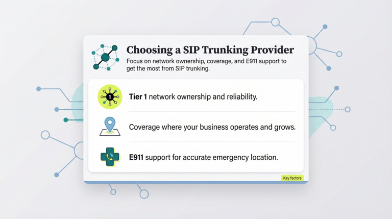 choosing a SIP trunking provider