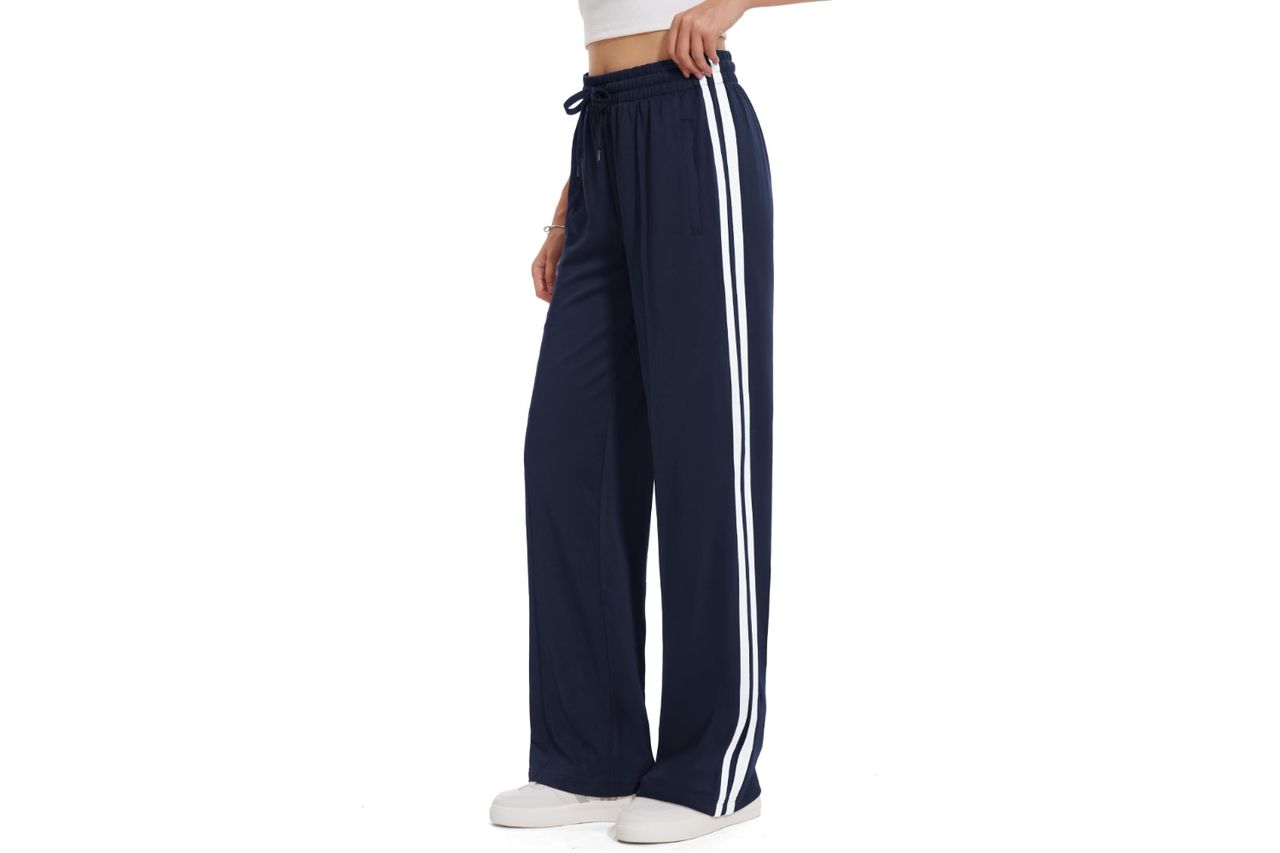 Tapata Women's 28/30/32/34 Inseam Track Pants Loose Straight Leg Jogging Sweatpants