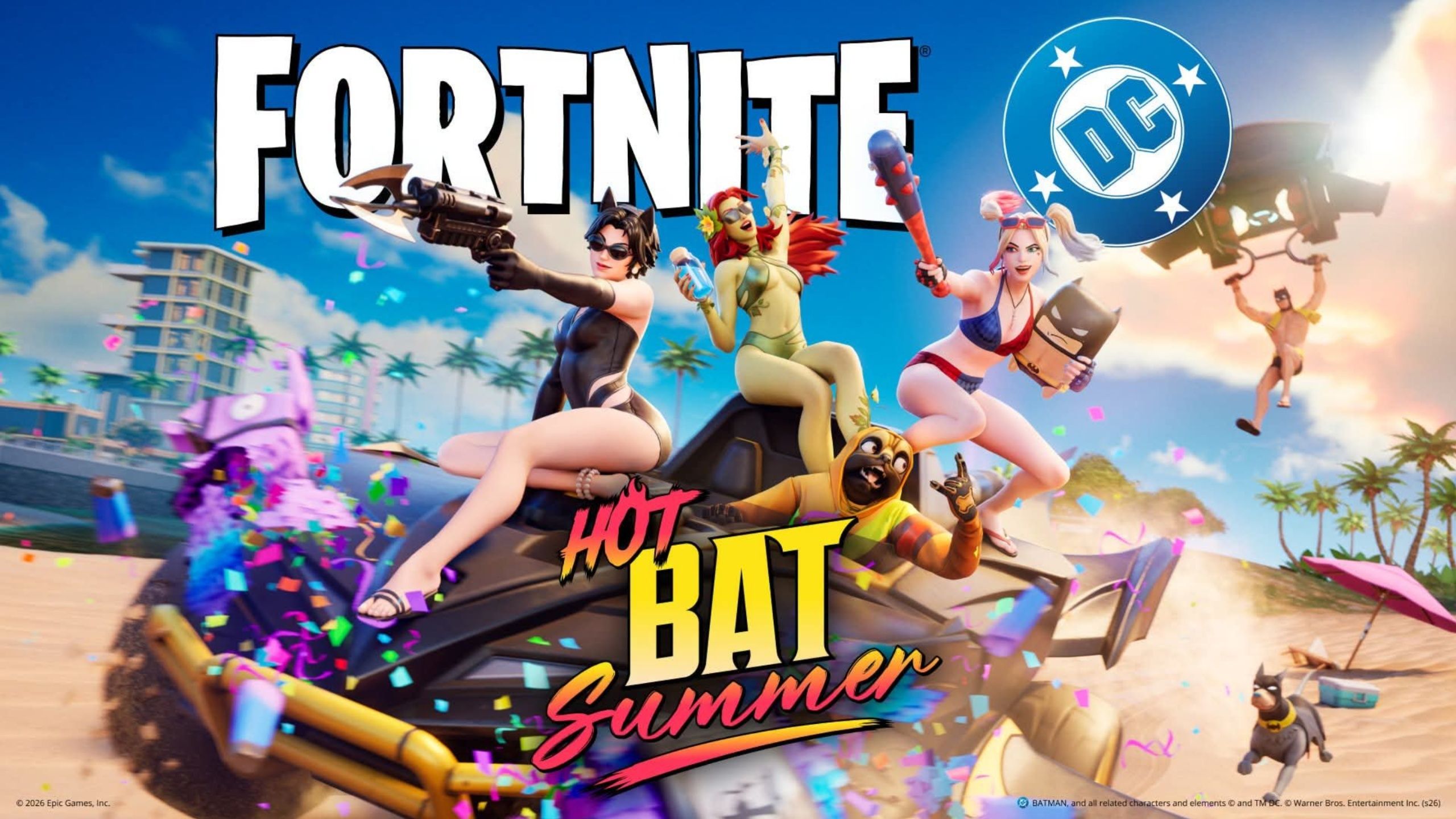 Fortnite: All hot bat summer skins (& how to get them)