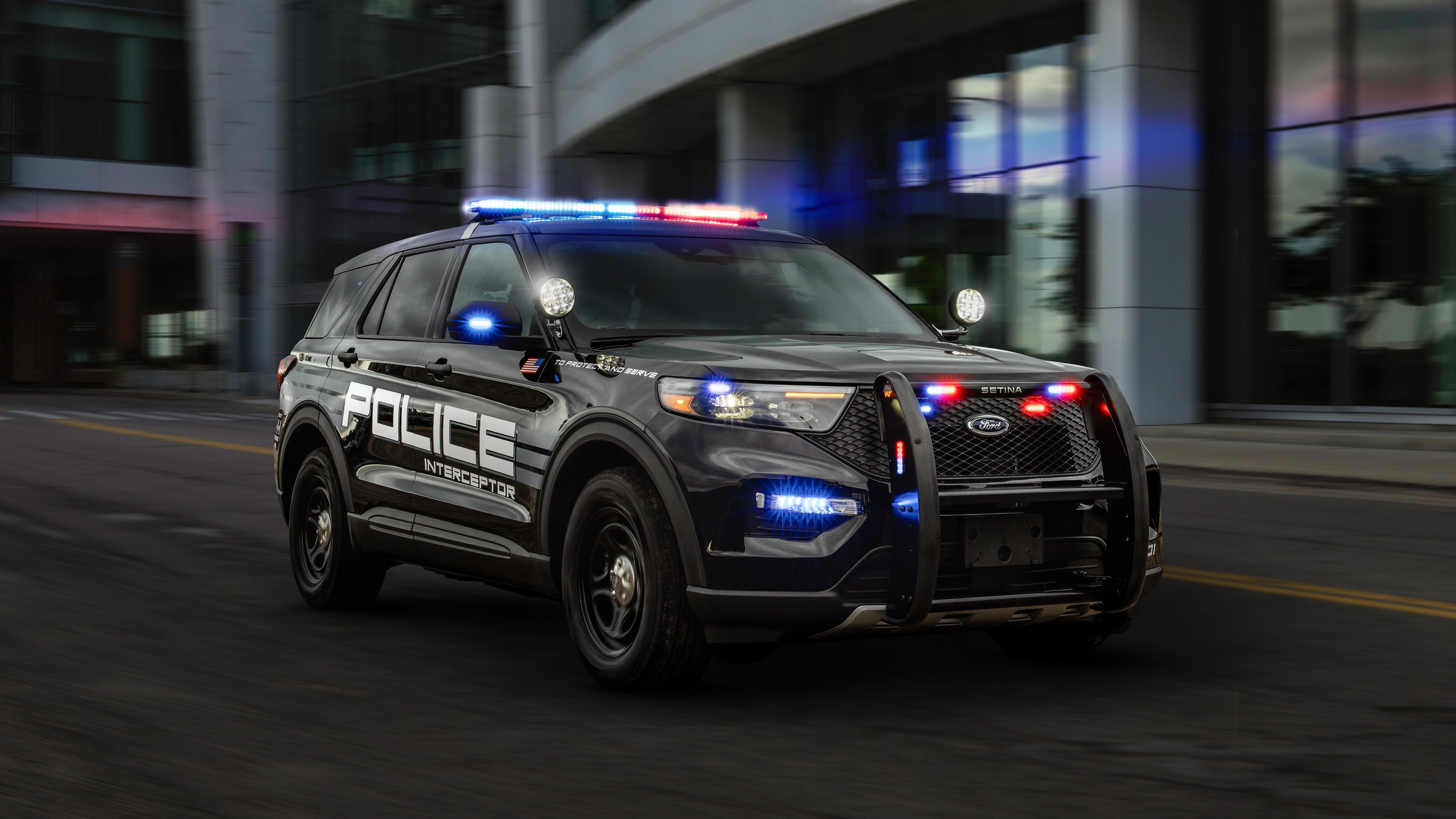 Some patents that Ford Motor Co. has filed discusses collecting biometrics information to be compared to a law enforcement database. This is for law enforcement fleet vehicles like its Interceptor model, according to the company.