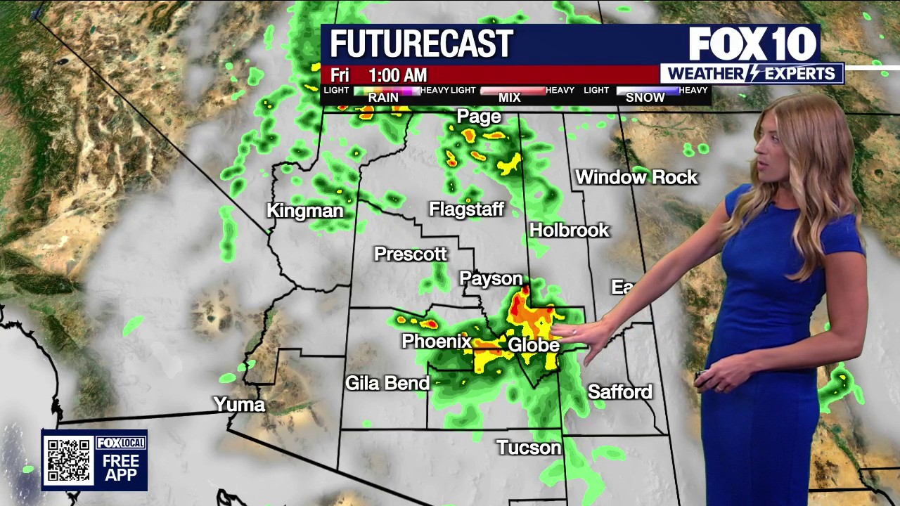 Arizona weather forecast: Severe storms and flash flood threats rise ...