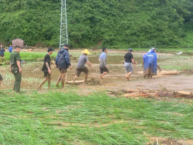 Một người tử vong do lũ tại Lai Châu, nhiều nhà cửa, máy móc hư hại