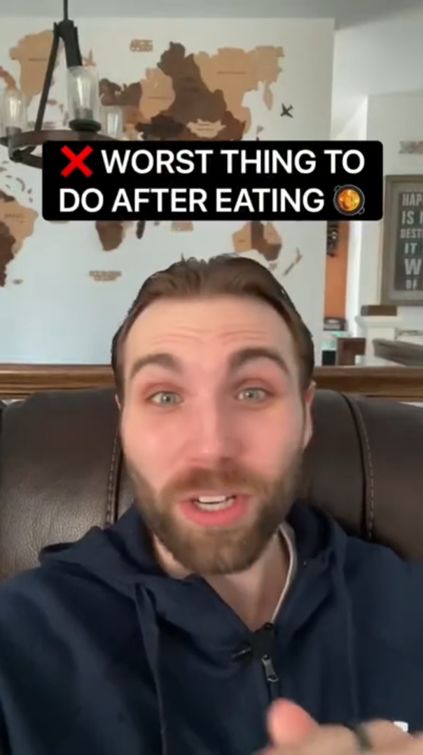 Stop making this common after meal mistake