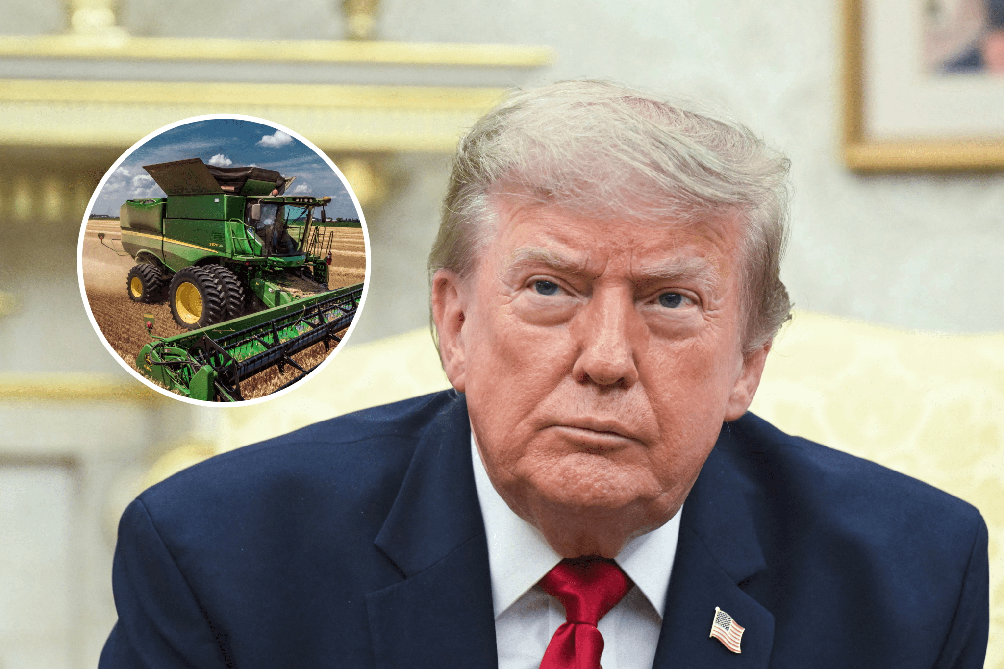 Donald Trump’s approval rating flips with rural voters