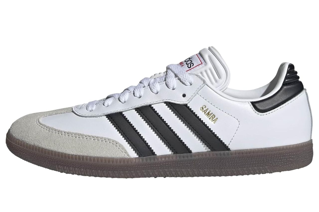 adidas Mens Samba Lace Up Sneakers