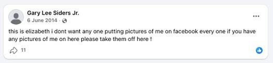 WARNING COLLECT IMAGE TAKEN FROM FACEBOOKNAME: Ohio mom of 16 'feral' kids' creepy post through husband's Facebook pageLINK: https://www.facebook.com/bsiders2/