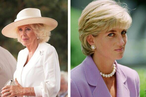 Queen Camilla and Princess Diana