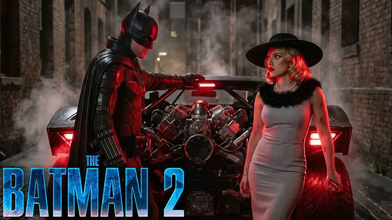 The Batman 2 (2026) Robert Pattinson & Scarlett Johansson