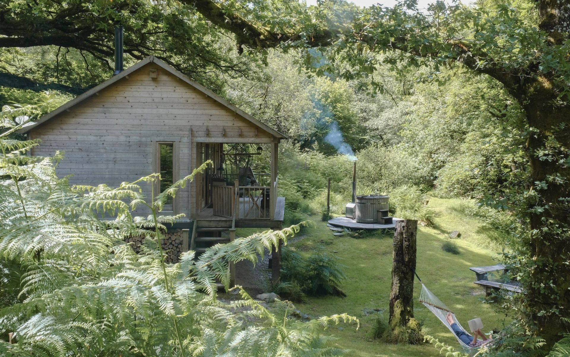 Woodcock Cabin, Mid Wales
