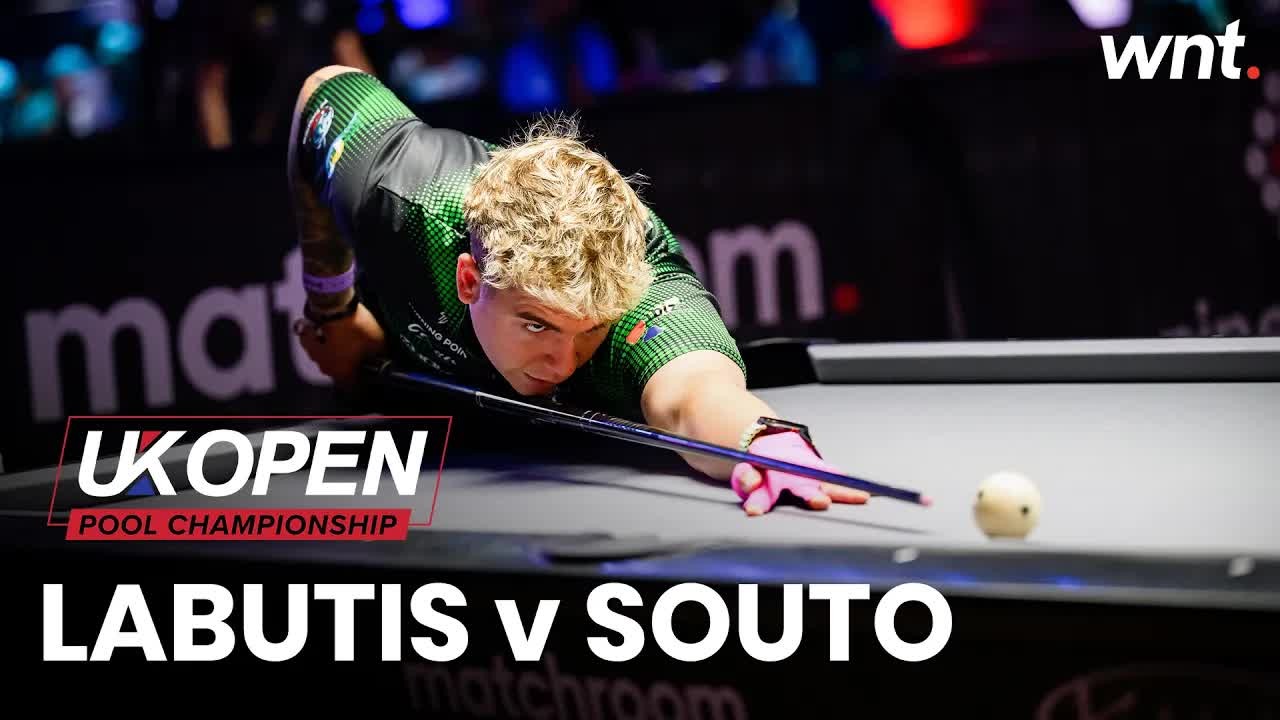 2026 UK Open Pool Championship: Labutis vs Souto