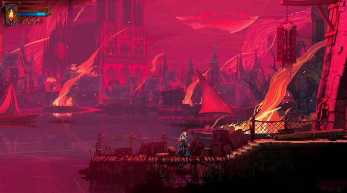 Rose Belmont's journey begins in a burning Paris ©INVEN