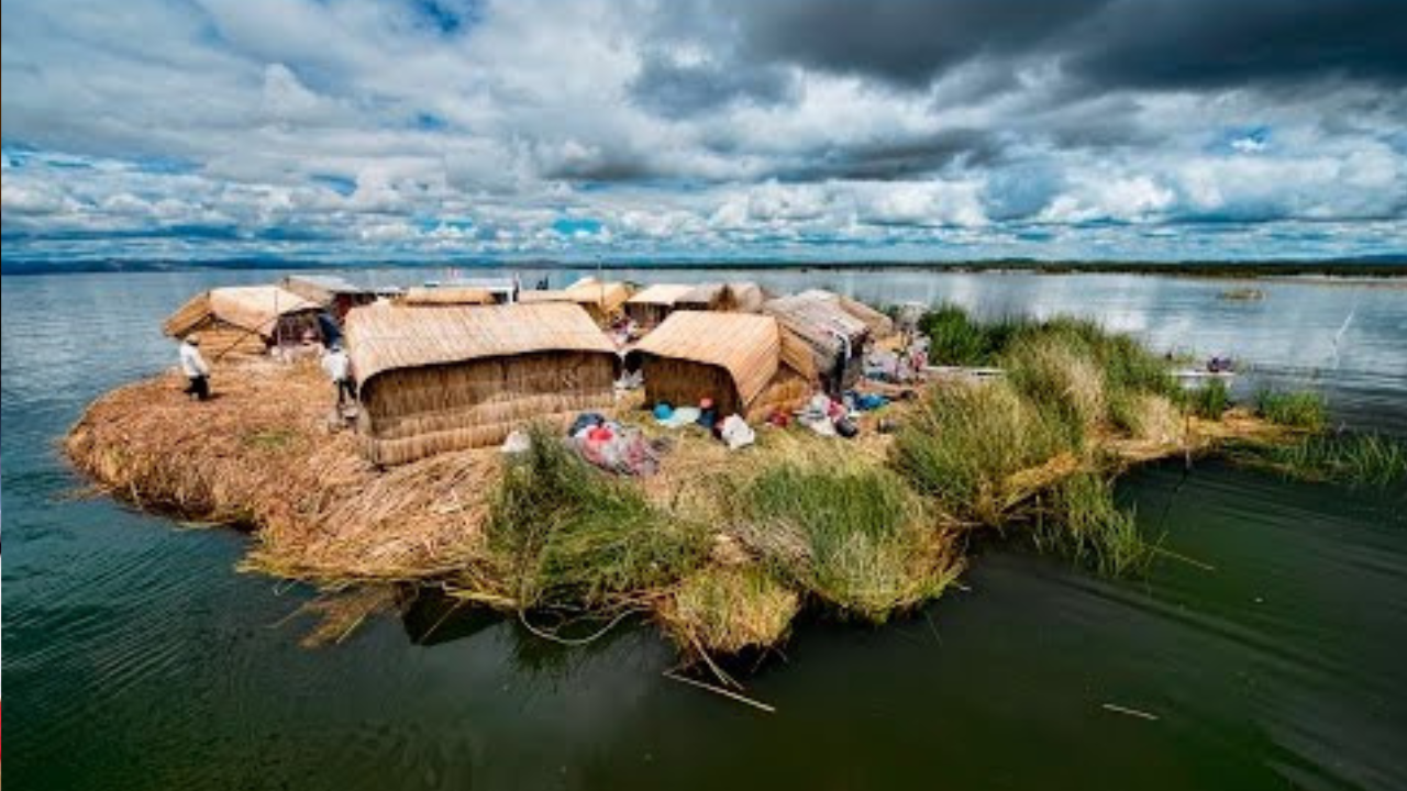 The mysterious floating islands of Lake Titicaca in Peru