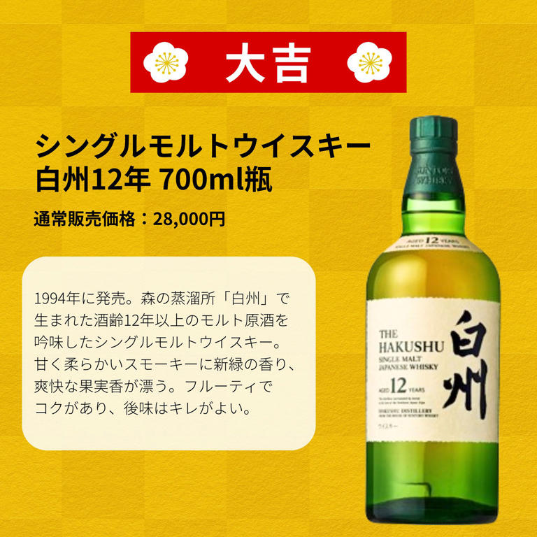 限定ボトルが当たる「夏祭り強運みくじ」第1弾が登場。1