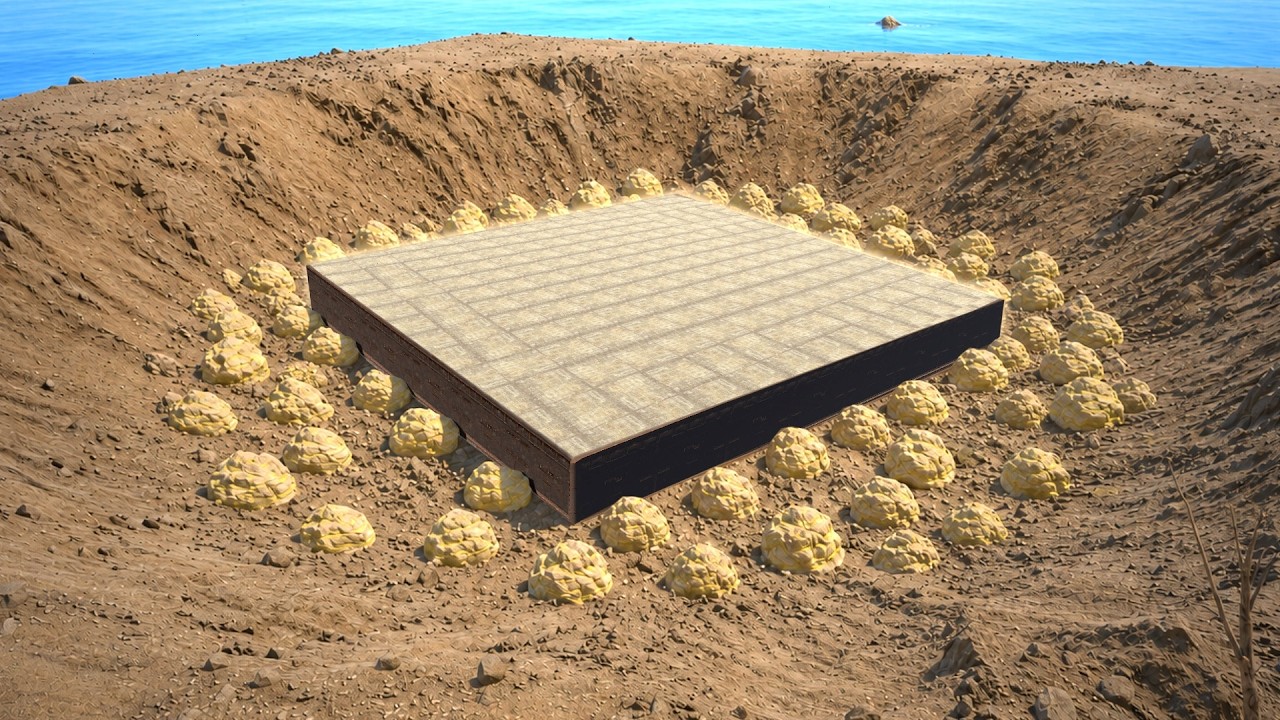 This huge bunker had a hidden room full of exactly what I expected!