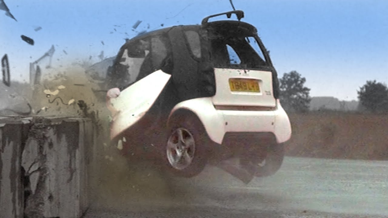 Most people think small cars are less safe - then this crash test happened