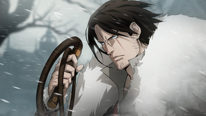 'Trevor Belmont', the protagonist of the Netflix animation and Rose's father ©Netflix