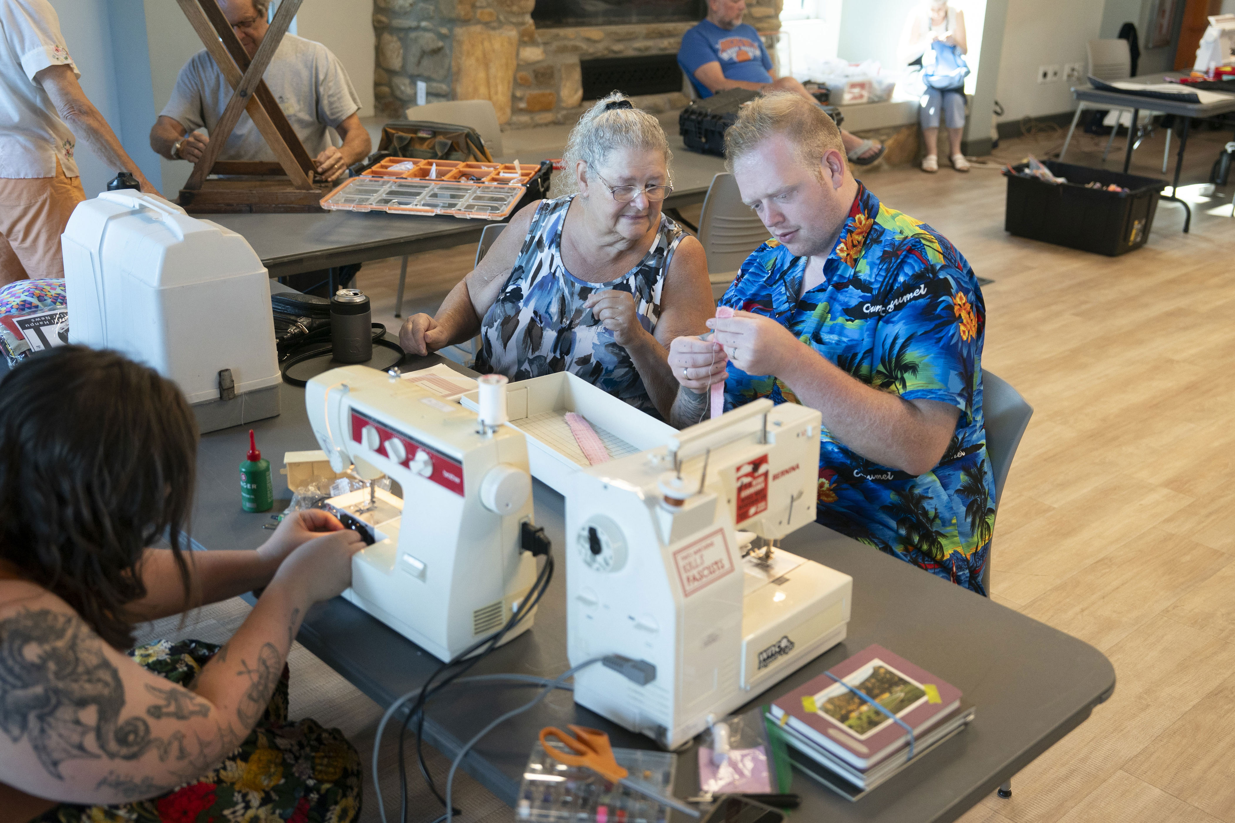 In a place where so much was broken, a repair cafe rebuilds a community one item at a time
