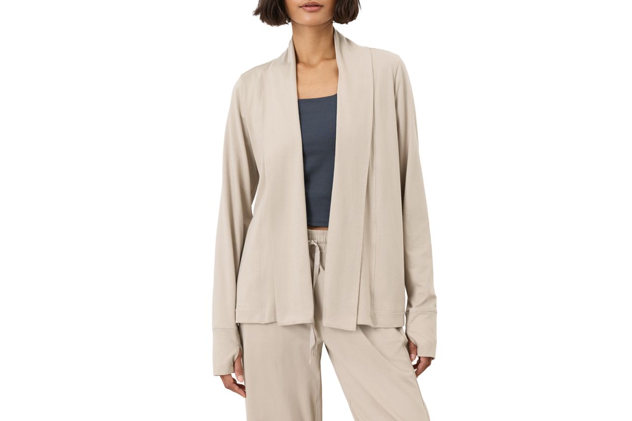 Organic Cool Stretch Swing Cardigan