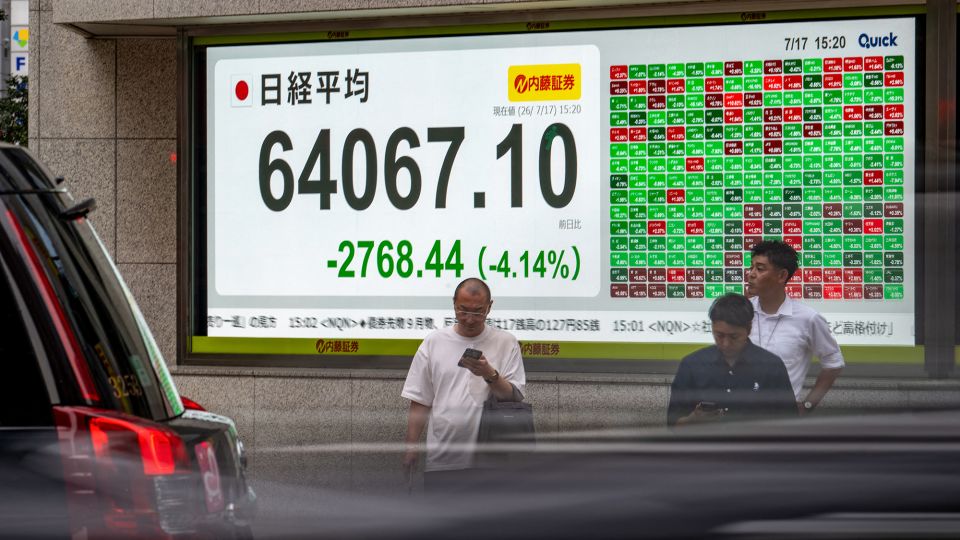 NASDAQ sinks 2%, Asian stocks drop on concerns over Chinese AI advances