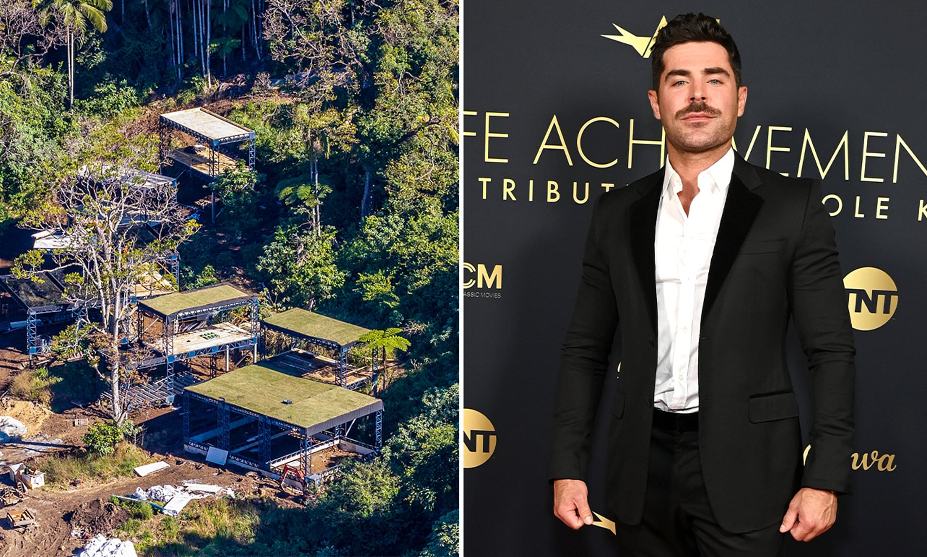 Inside Zac Efron's secret Australian rainforest retreat