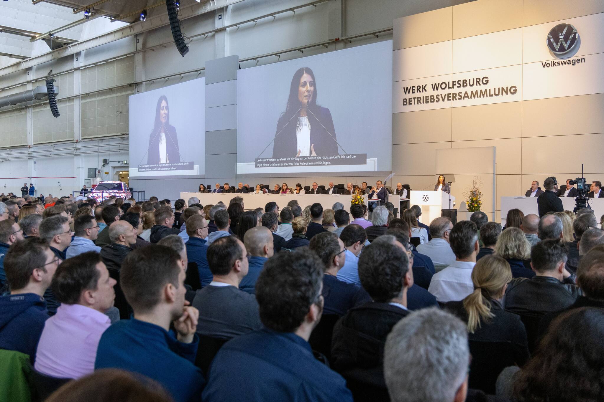 Betriebsversammlung Vw Wolfsburg