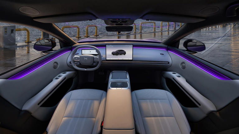 XPENG presenta el nuevo L03, un SUV coupé eléctrico con IA y Google ...