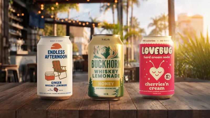 Sazerac Launches Three New RTD Canned Cocktails at Once