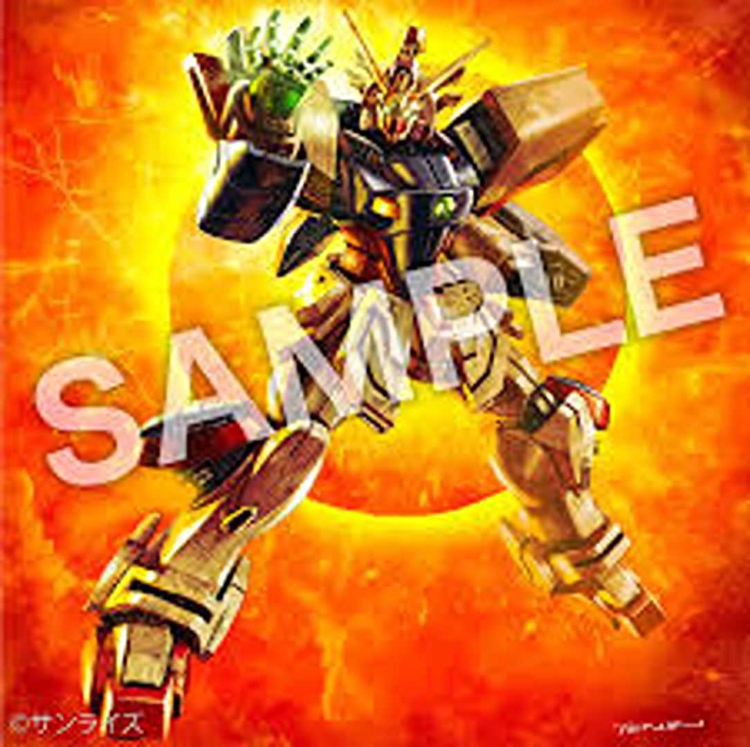 The sample soundtrack art for the Mobile Fighter G Gundam ORIGINAL SOUNDTRACK COLLECTION.