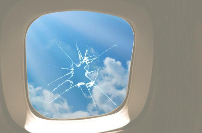 Broken window