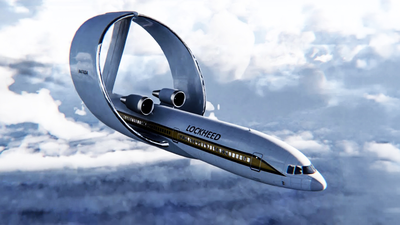 The circular wing airliner Lockheed could never make practical