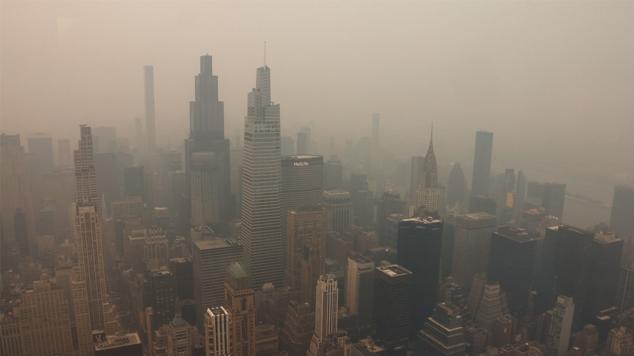 Air quality forecast NYC: Map, latest timeline of when smoke could clear
