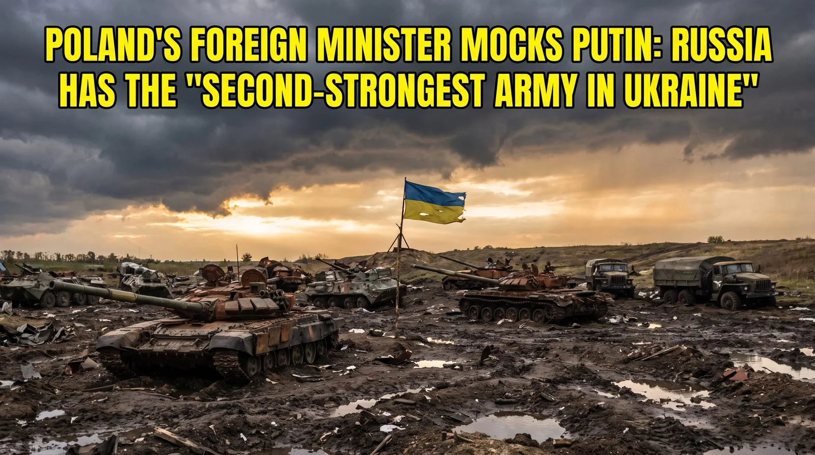 Poland’s foreign minister mocks Putin: Russia has the 