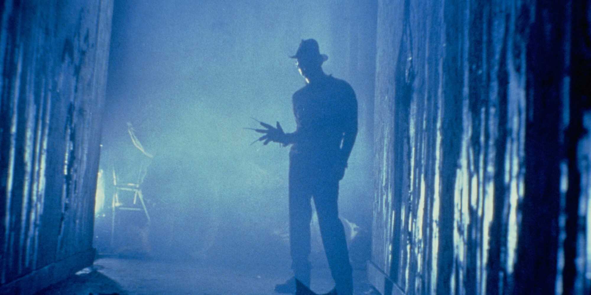 silhouette of Freddy from A Nightmare on Elm Street 3