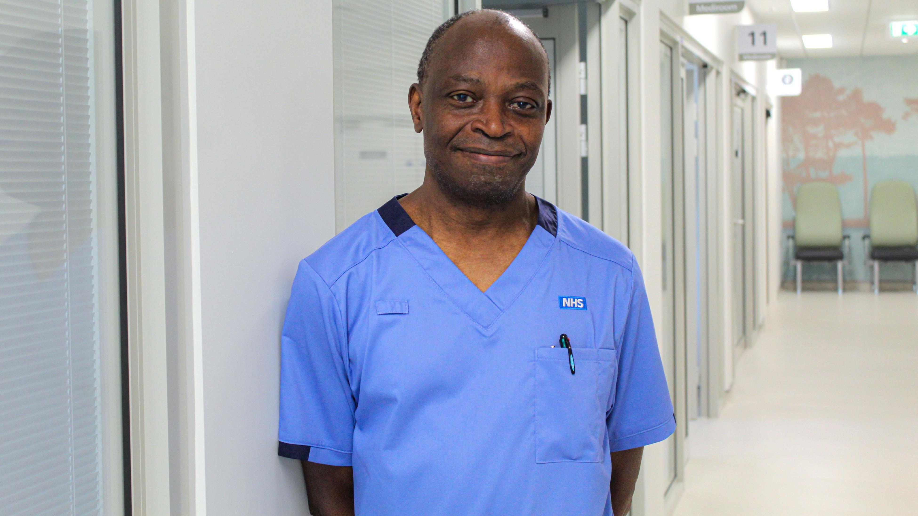 Adesoye now works at Southmead Hospital as a registered nurse