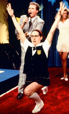 Will Ferrell as emcee, Molly Shannon as Mary Katherine Gallagher on Saturday Night Live