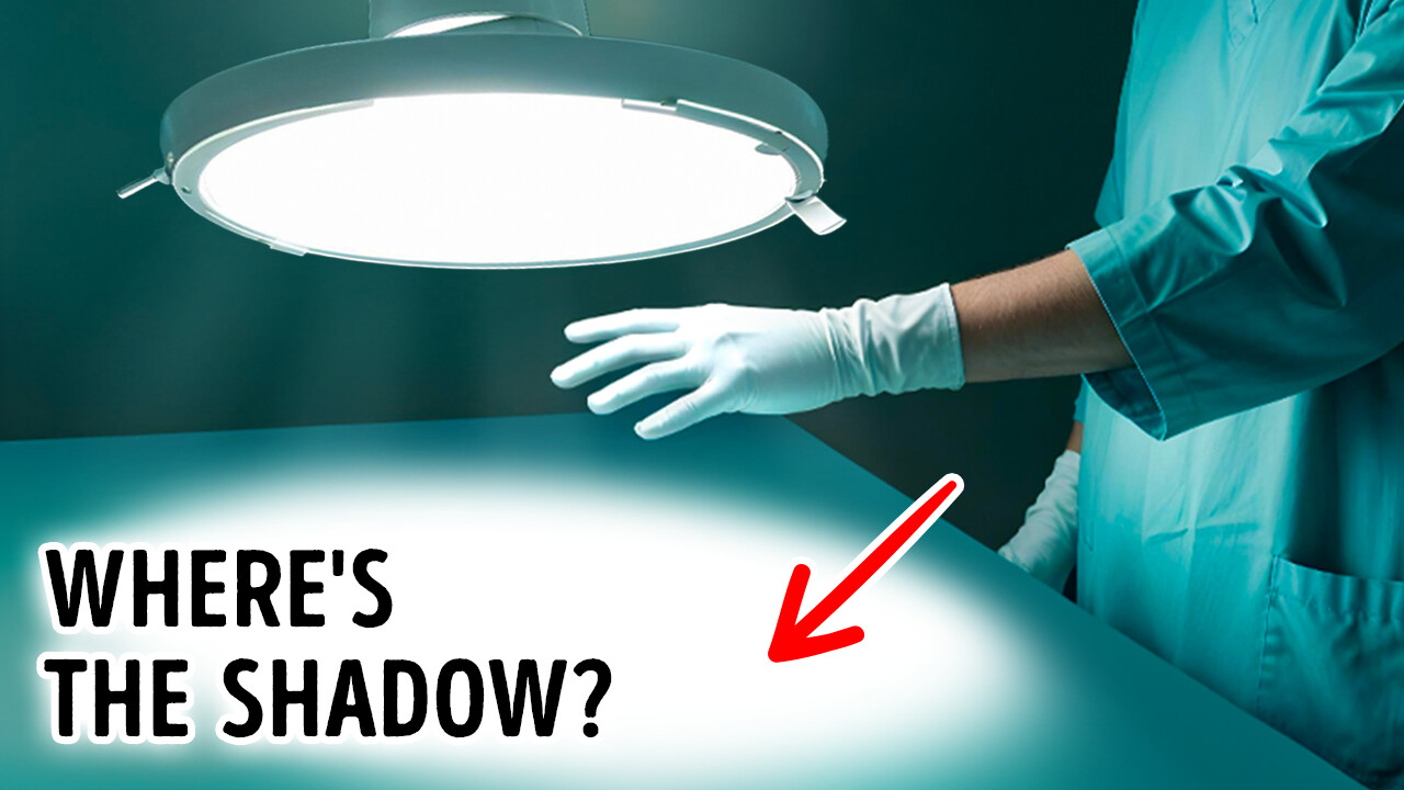 The science behind shadowless surgical lights and light-bending materials