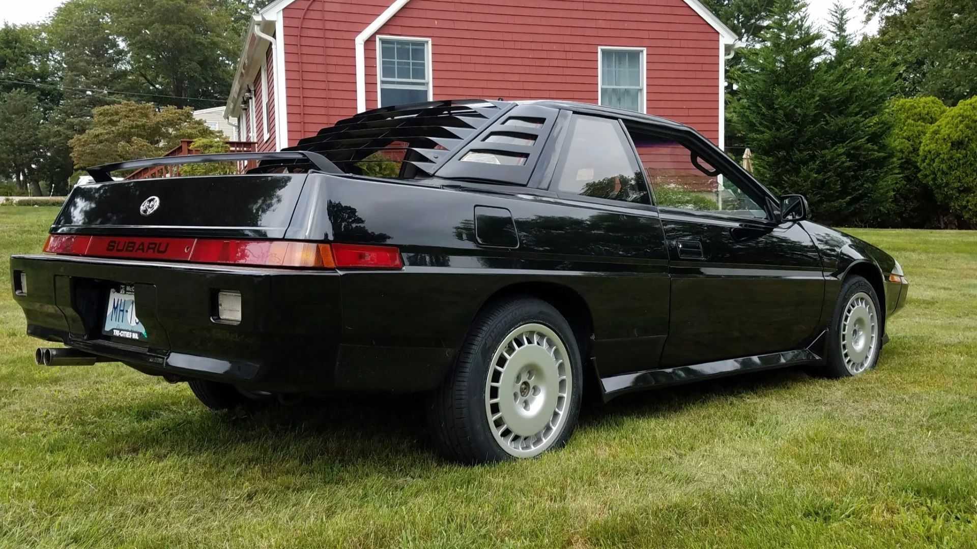 Subaru XT6 rear three quarter pic