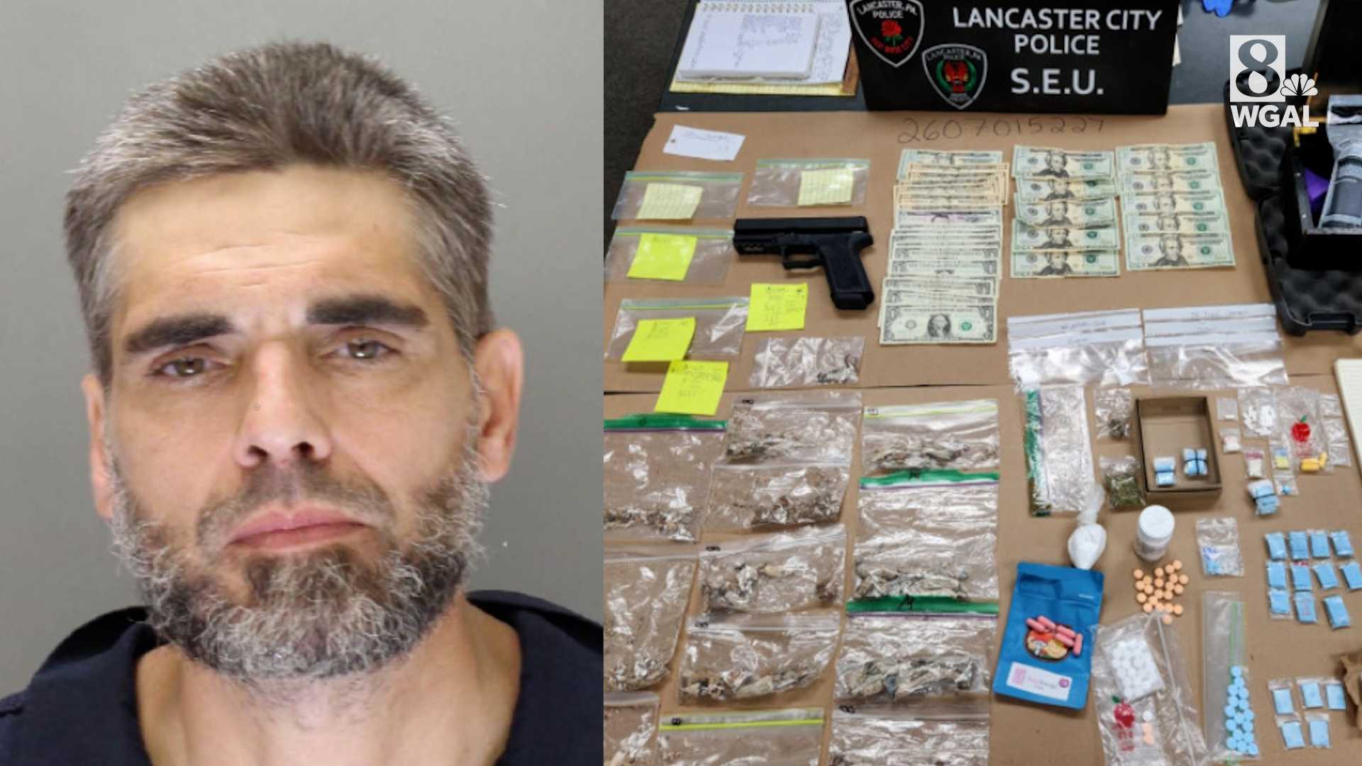 More than 100 heroin-fentanyl packets, cocaine and gun seized during ...