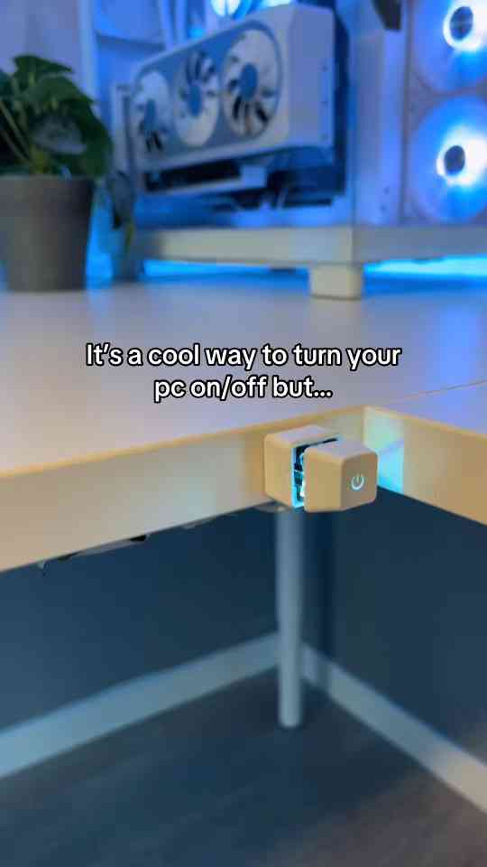 Cool PC power switch design with a major placement issue